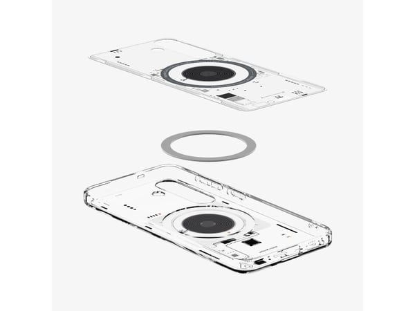 Spigen Ultra Hybrid Neo One (MagFit), Etui, Samsung, Galaxy S25, 15,5 cm (6.1"), Gjennomsiktig