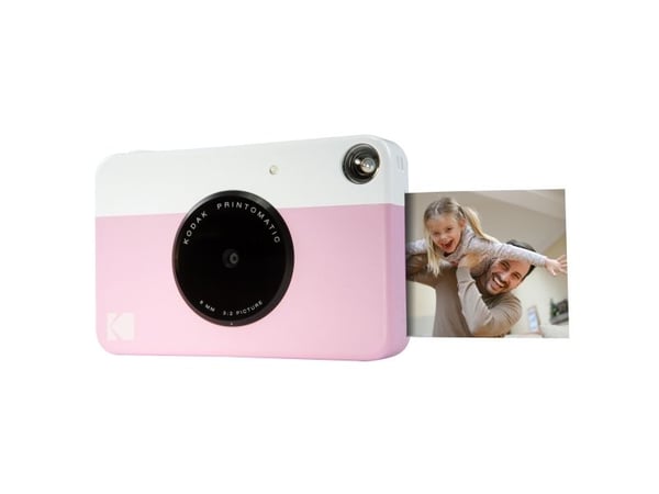 Kodak Printomatic, 50,8 x 76,2 mm, Rosa, Hvit, Automatisk, MicroSD (TransFlash), Automatisk, Automatisk, Blitz av, Blits på