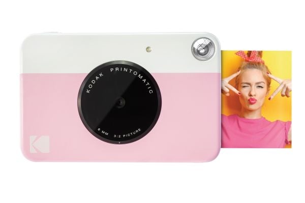 Kodak Printomatic, 50,8 x 76,2 mm, Rosa, Hvit, Automatisk, MicroSD (TransFlash), Automatisk, Automatisk, Blitz av, Blits på