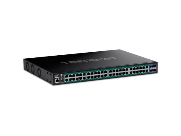 Trendnet TPE-3524S, Hallittu, Gigabit Ethernet (10/100/1000), Täysin kaksipuolinen, Power over Ethernet -tuki, Telineasennus