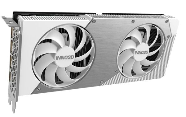Inno3D GeForce RTX 5060 TWIN X2 OC - Grafikkort - GeForce RTX 5060 - 8 GB GDDR7 - PCI Express 5.0 - HDMI, 3 x DisplayPort - hvit