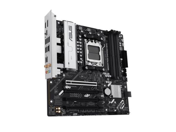 ASUS B850M MAX GAMING WIFI Bundkort - AMD B850 - AMD AM5 socket - DDR5 RAM - Micro-ATX