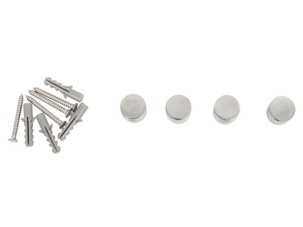 Home>it® braketter for sprutplater og speil i rustfritt stål 4 stk.