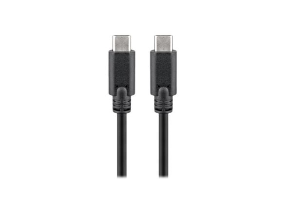 Goobay 66508, 2 m, USB C, USB C, USB 3.2 Gen 1 (3.1 Gen 1), 5 Gbit/sek., Sort