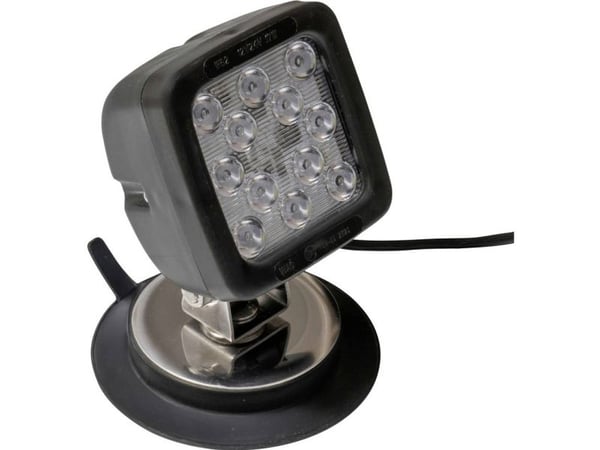 WAS arbeidslys 12 V/24 V W82 692.4 med bred nærfeltsbelysning (B x H x D) 101 x 148 x 78 mm 2000 lm