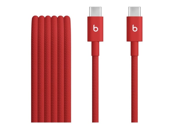 Apple Beats, 1,5 m, USB C, USB C, USB 2.0, Punainen
