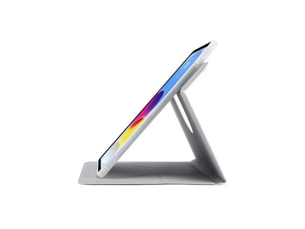 "Pipetto Origami No6-etui med stativ for iPad Air 11 (2024) / iPad Air 10.9 (2022/2020) - rosa metallic