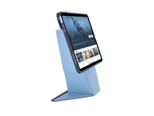 Pipetto Origami No6 stativdeksel, mørkeblå – iPad 10,9" (2022)