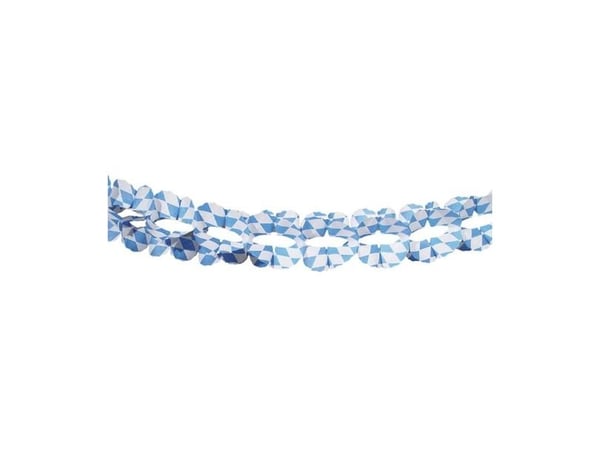Boland 54214, Garland, Bomull, Papir, Blå, Hvit, 90 g, 4 m, 170 mm