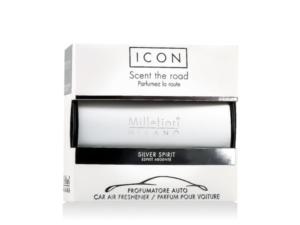 Millefiori Milano Icon auton ilmanraikastin Silver Spirit Classic Classic Millefiori Milano Icon auton ilmanraikastin Silver Spirit Classic Classic