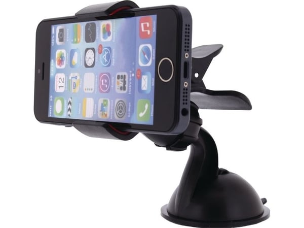 Mobilize MOB-21239, Håndholdt mobil datamaskin, MP3 Spiller, Mobiltelefon/smarttelefon, Passiv holder, Bil, Svart