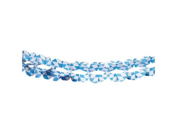 Boland 54214, Garland, Bomull, Papir, Blå, Hvit, 90 g, 4 m, 170 mm