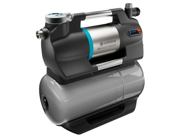 Gardena Pressure Tank Unit 5600 SilentComfort, 900 W, AC, 4,7 stang, 5600 l/t, IPX4, Sort, Grå