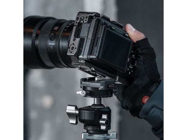 PGYTECH P-CG-188, Monteringssett, Sort, Sølv, Aluminium, 1/4, 3/8", 66 mm, 38 mm
