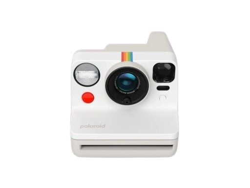 Polaroid Now Gen 3 Pebble White Kit med fargefilm (8 bilder)