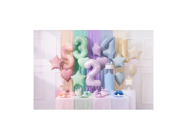 PartyDeco OBS2-011, Rektangulær, Lyseblå, Syntetisk, Bordduk, Innendørs, 120 x 180 cm
