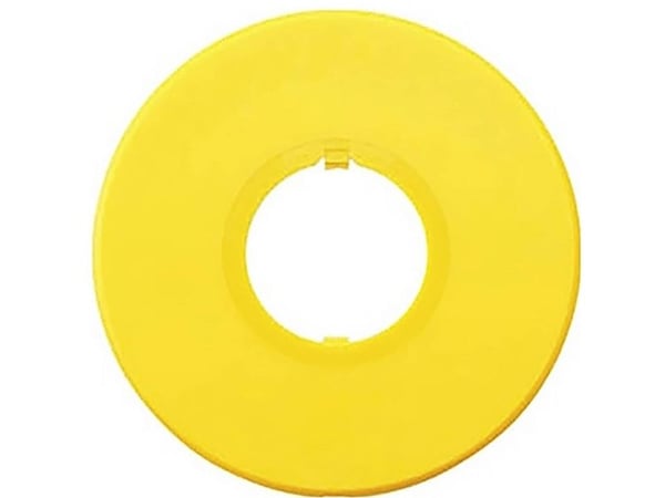 Idec HW Hätäpysäytyssarjan merkintäkyltti (Ø x L) 60 mm x 1,5 mm Keltainen 1 kpl 1 kpl