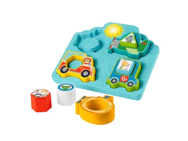 Fisher-Price puslespill kjøretøy og former HRP31