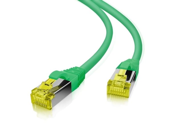 Helos 263797, 20 m, Cat6a, S/FTP (S-STP), RJ-45, RJ-45, Grønn