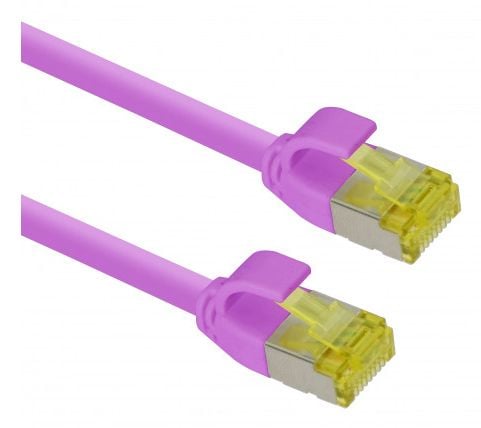 Helos 333112, 5 m, Cat6a, S/FTP (S-STP), RJ-45, RJ-45, Fiolblå