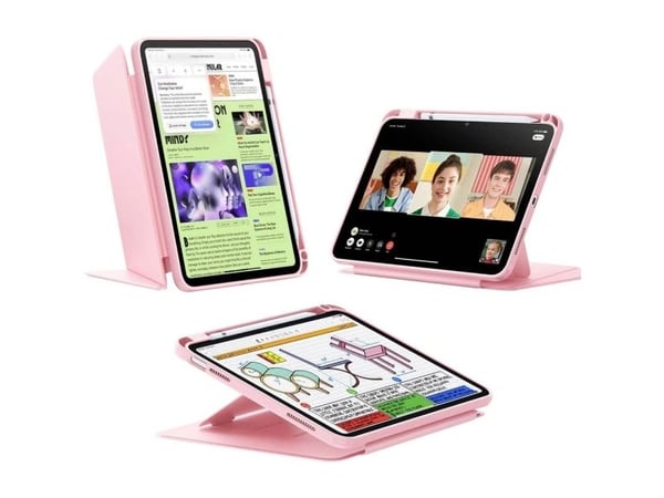 ESR 1B21200303 Tabletin suojus Apple iPad 10,9" (2022), iPad 11 (2025) 27,7 cm (10,9) - 27,9 cm (11) FlipCase vaaleanpunainen