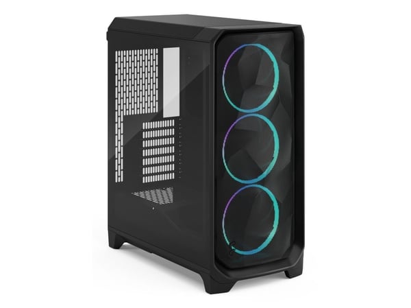 Fractal Design Meshify 3 RGB - Tower - utvidet ATX (E-ATX) - ingen strømforsyning (ATX) - sort TG lys fargetone - USB/lyd