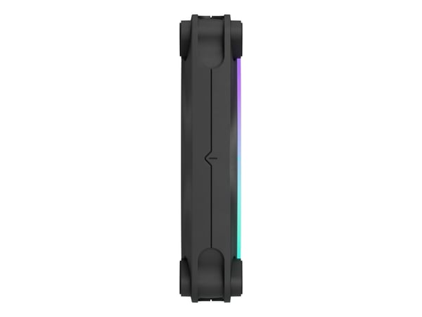 Fractal Design Momentum 12 RGB - Kabinettvifte - 120 mm - svart (en pakke 3)