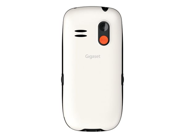 Gigaset GL395, Menu, Single SIM, 5,59 cm (2.2"), 0,3 MP, 800 mAh, Hvid