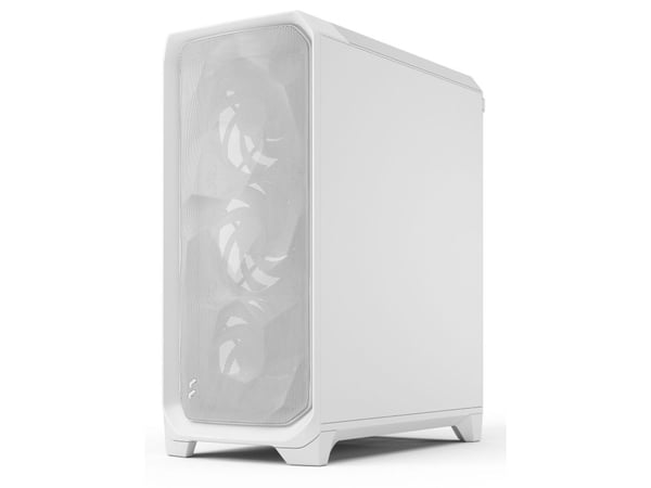 Fractal Design Meshify 3 - Tower - utvidet ATX (E-ATX) - ingen strømforsyning (ATX) - hvit TG-klar fargetone - USB/lyd