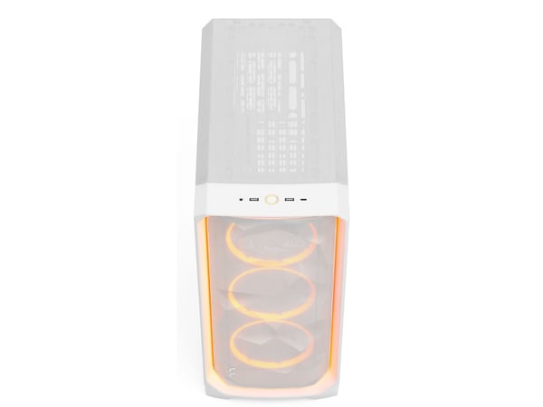 Fractal Design Meshify 3 Ambience Pro - Tower - utvidet ATX (E-ATX) - ingen strømforsyning (ATX) - hvit TG-klar fargetone - USB/lyd