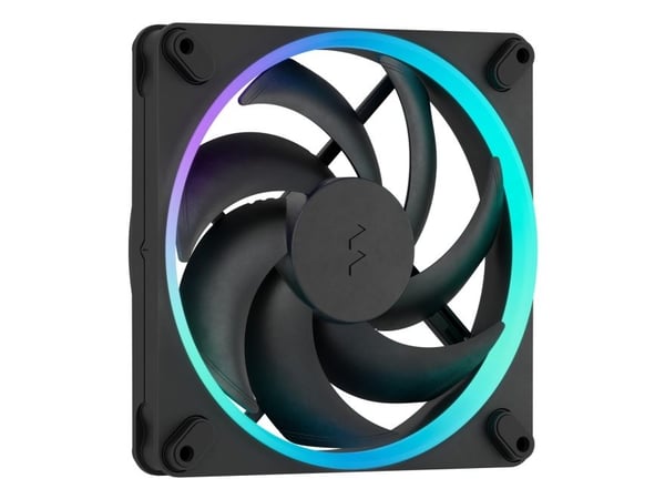 Fractal D. Momentum 14 RGB Black(musta, 140 mm)