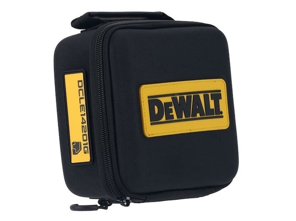 DeWALT DCLE14201RB-XJ, 30 m, 3 mm/m, Punainen, Linjalaser, Keltainen, IP65