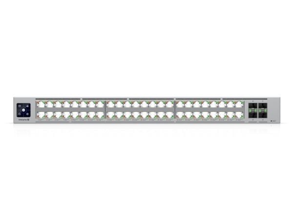 Ubiquiti UniFi ECS-48-PoE, Administreret, L2/L3, 10G Ethernet (100/1000/10000), Strøm over Ethernet (PoE), Stativ-montering, 1U