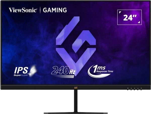 Viewsonic VX Series VX2479A-HD-PRO, 61 cm (24"), 1920 x 1080 piksler, Full HD, LED, 1 ms, Svart