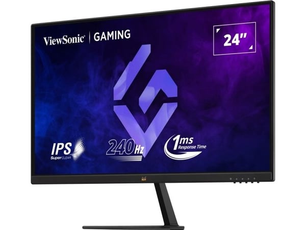 Viewsonic VX Series VX2479A-HD-PRO, 61 cm (24"), 1920 x 1080 piksler, Full HD, LED, 1 ms, Svart