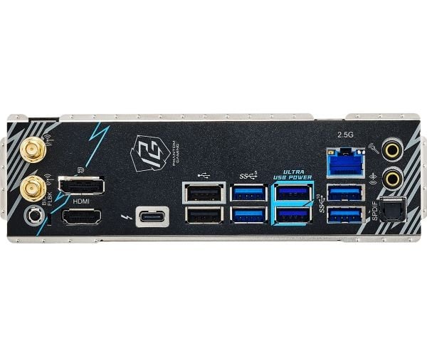 ASRock Phantom Gaming B860M LIGHTNING WIFI - Hovedkort - micro ATX - LGA1851-sokkel - B860 Chipset - USB4, USB-C 3.2 Gen2, USB 3.2 Gen 2, USB 3.2 G...