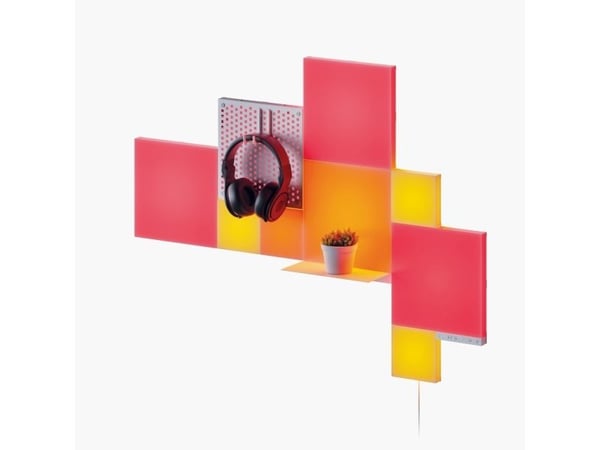 Nanoleaf Blocks Combo Starter Kit - lette paneler (10 stykker, 1 kontroller)