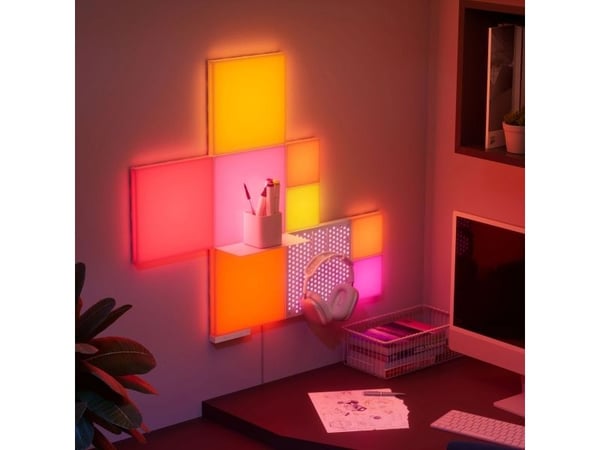 Nanoleaf Blocks Combo Starter Kit - lette paneler (10 stykker, 1 kontroller)