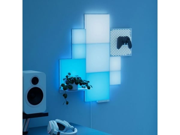 Nanoleaf Blocks Combo Starter Kit - lette paneler (10 stykker, 1 kontroller)