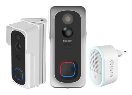 Bea-fon SmartHome Visitor 2V video-ovikello Tuya - sarja (BEASH-2VSET-W)