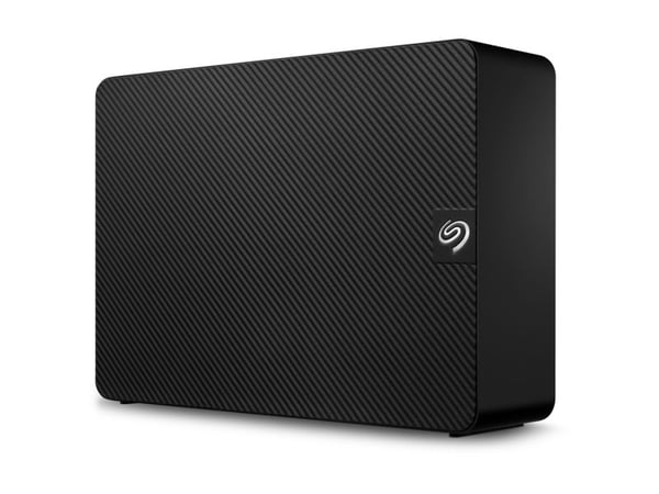 Seagate Expansion - Harddisk - 22 TB - ekstern (stasjonær) - USB 3.0 - svart - med Seagate Rescue Data Recovery