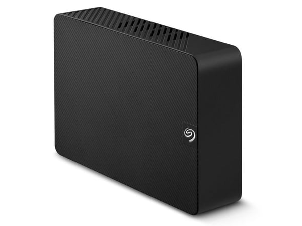 Seagate Expansion - Harddisk - 22 TB - ekstern (stasjonær) - USB 3.0 - svart - med Seagate Rescue Data Recovery