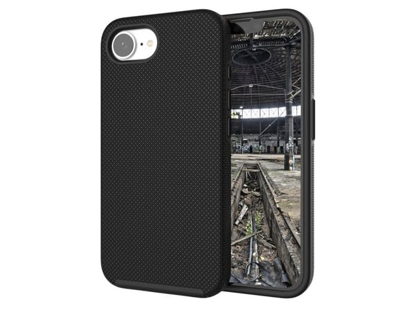 JT BERLIN Pankow Solid, Etui, Apple, iPhone 16E, 15,4 cm (6.06"), Svart