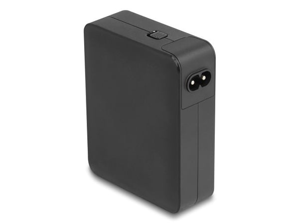 Delock - Strømadapter - GaN, 3 x USB-C PD 3.1 and 1 x USB-A with 145W power adapter EU/US/UK - AC 100-240 V - 145 watt - utgangskontakter: 4 - svart