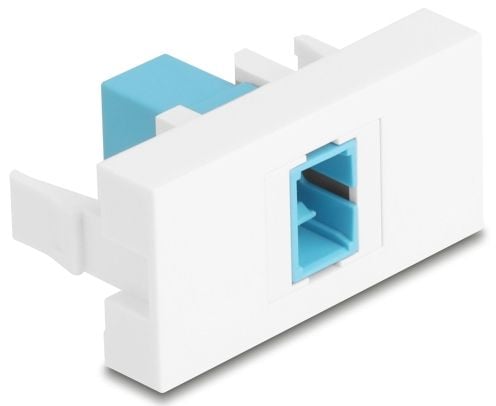 Delock Easy 45 -moduuli SC Simplex naaras SC Simplex naaras akva / valkoinen