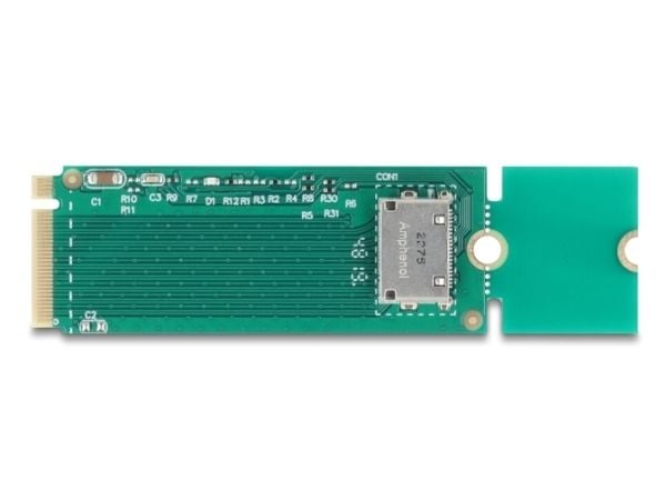Delock M.2 Key M til 1 x OCuLink SFF-8612 omformer
