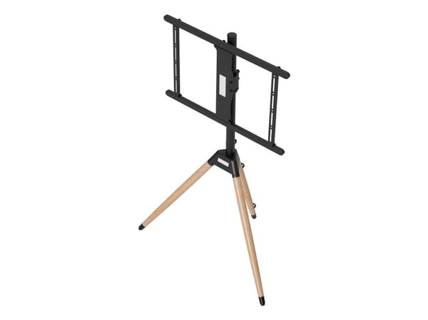 Gembird TVS-75ST-01, 200 x 200 mm, 600 x 400 mm, -5 - 3°, -20 - 180°, Bøketre, Plast, Stål, Sort, Tre