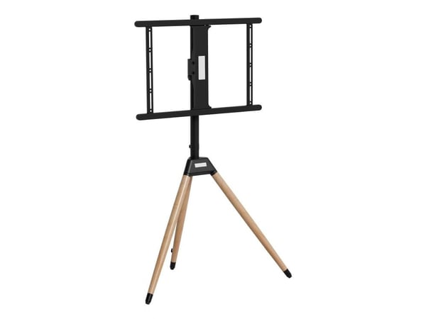 Gembird TVS-75ST-01, 200 x 200 mm, 600 x 400 mm, -5 - 3°, -20 - 180°, Bøketre, Plast, Stål, Sort, Tre