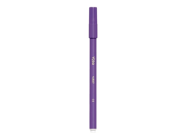 BIC KiDS Visa - Fibertuppenn - vannbasert blekk - 0.9 mm - fin (en pakke 12)