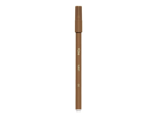 BIC Kids Visa färgpennor med tunn spets - sorterade färger, 12 st. 12x144x193mm (12 st)